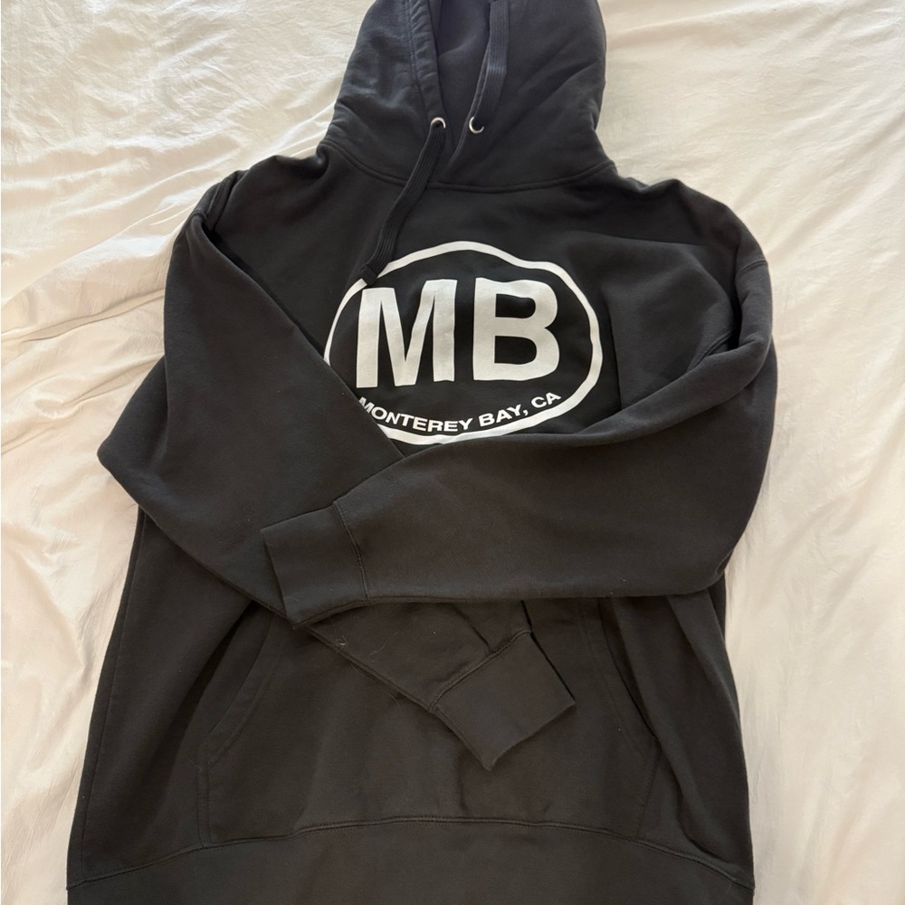 Monterey Bay Charcoal Men's Hoodie
